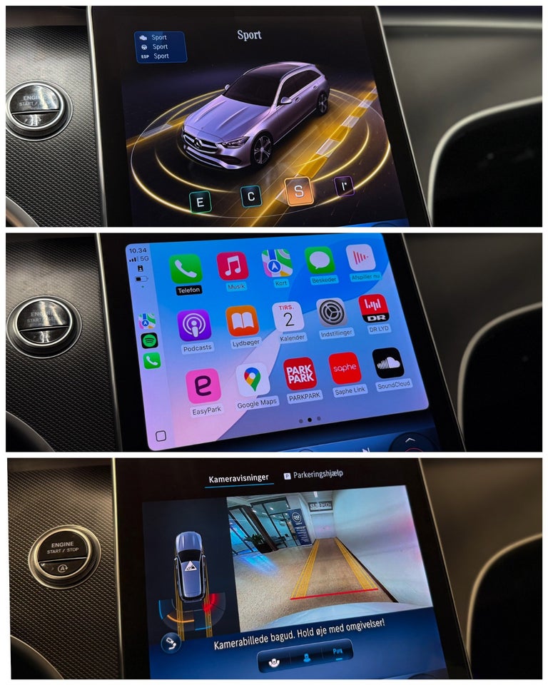 Mercedes C220 d 2,0 Avantgarde stc. aut. 5d