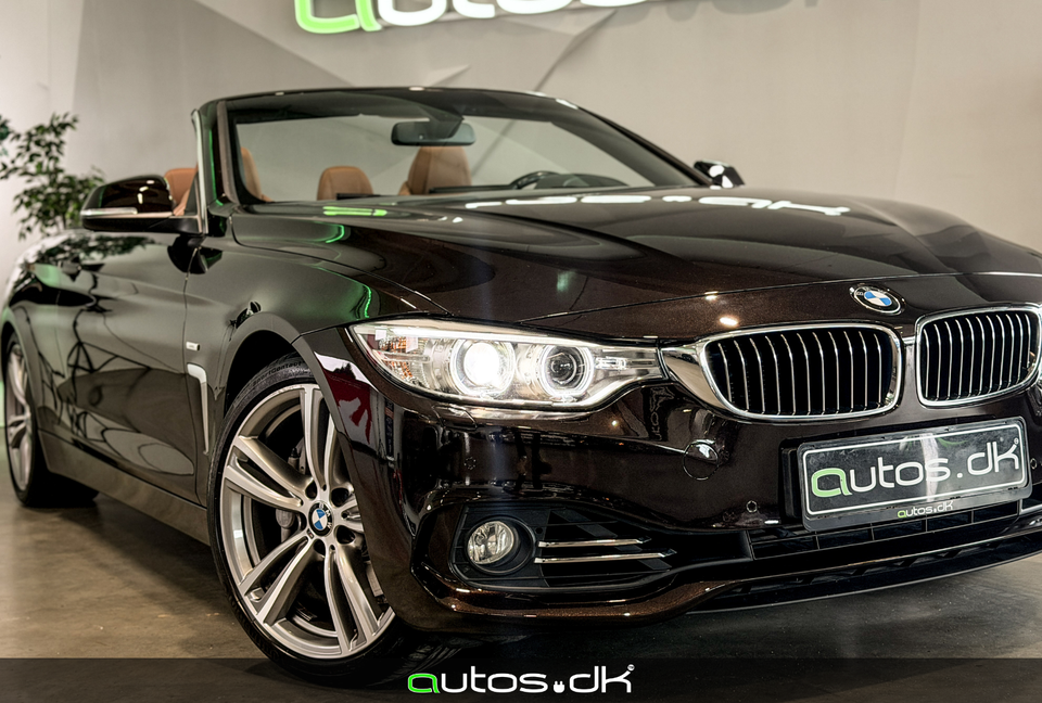 BMW 435i 3,0 Cabriolet Luxury Line aut. 2d