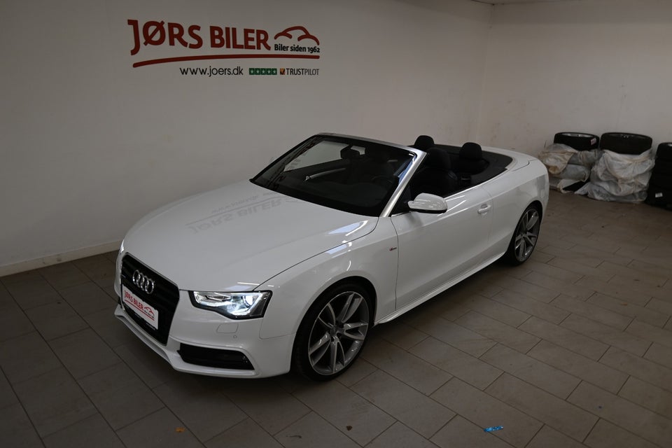 Audi A5 1,8 TFSi 177 S-line Cabriolet Multitr. 2d