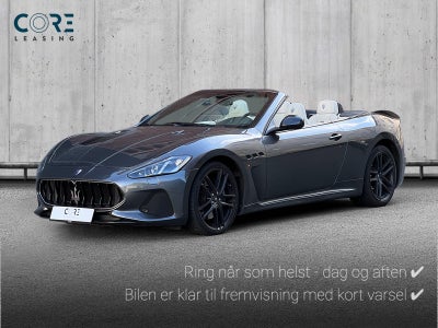 Annonce: Maserati GranCabrio 4,7 Sport a... - Pris 0 kr.
