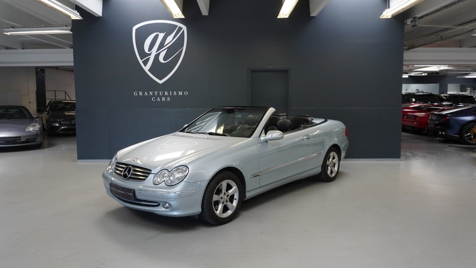 Mercedes CLK200 1,8 Kompressor Elegance Cabriolet aut. 2d