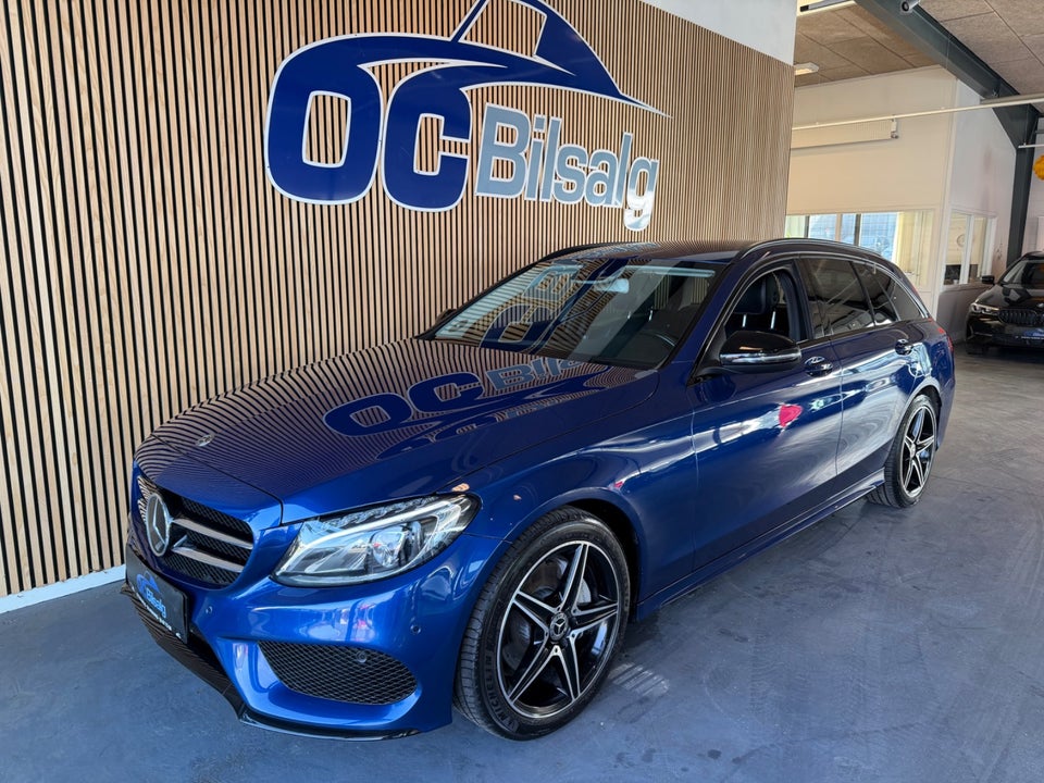 Mercedes C220 d 2,2 AMG Line stc. aut. 5d