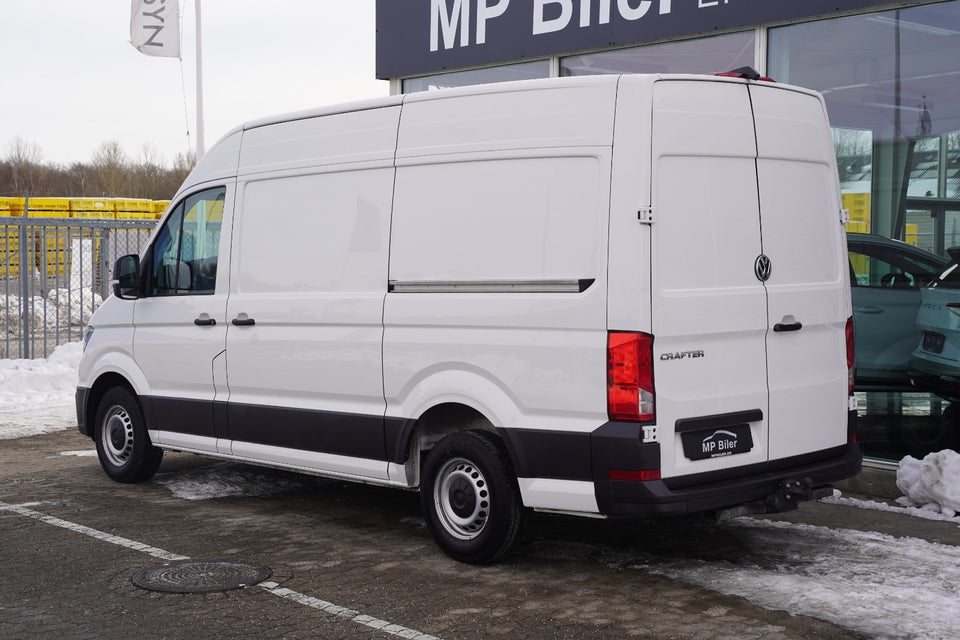 VW Crafter 35 2,0 TDi 140 Kassevogn L3H2