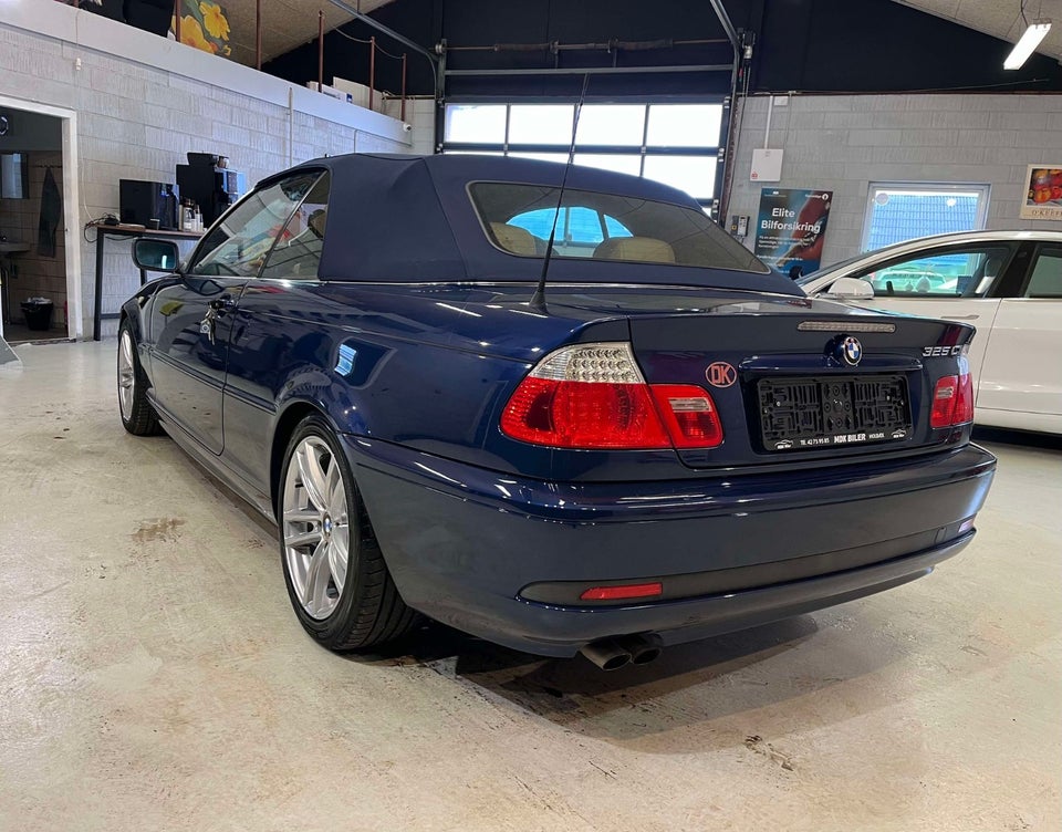 BMW 325Ci 2,5 Cabriolet 2d