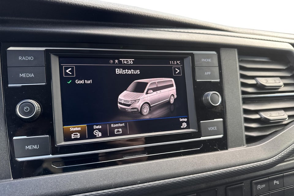 VW Transporter 2,0 TDi 150 Kassevogn DSG lang