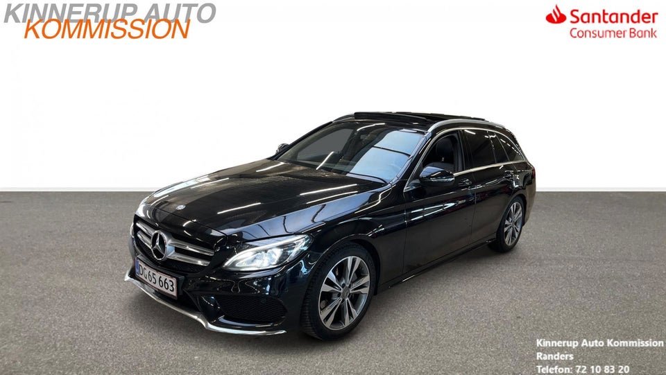 Mercedes C200 d 2,2 AMG Line stc. aut. 5d