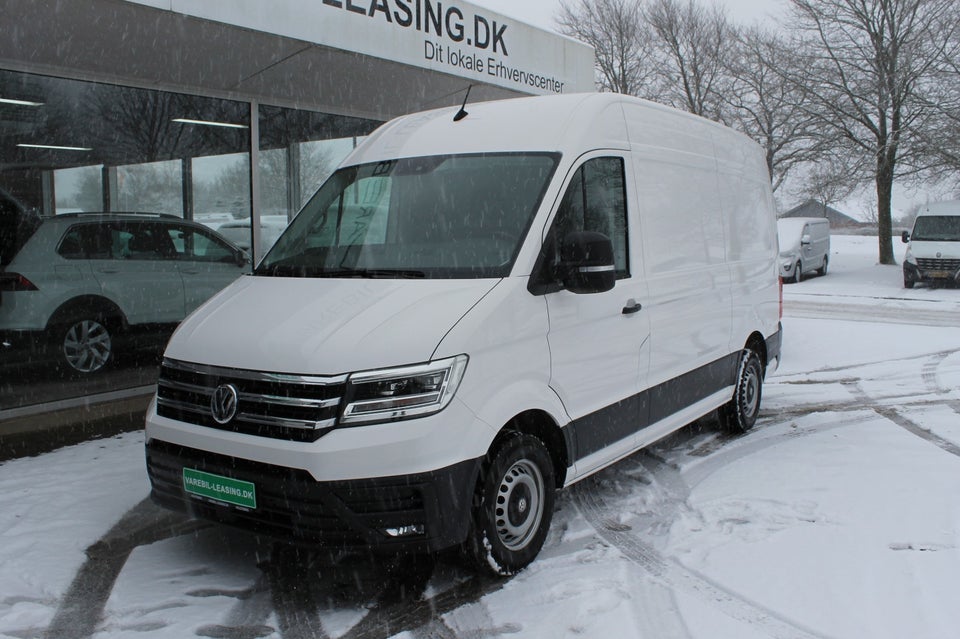 VW Crafter 35 2,0 TDi 177 Kassevogn L3H2 aut.