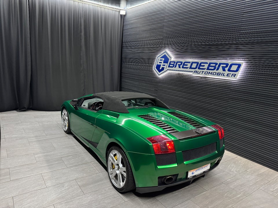 Lamborghini Gallardo 5,0 Spyder E-gear 2d