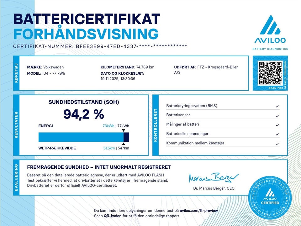VW ID.4 77 Pro Performance 5d