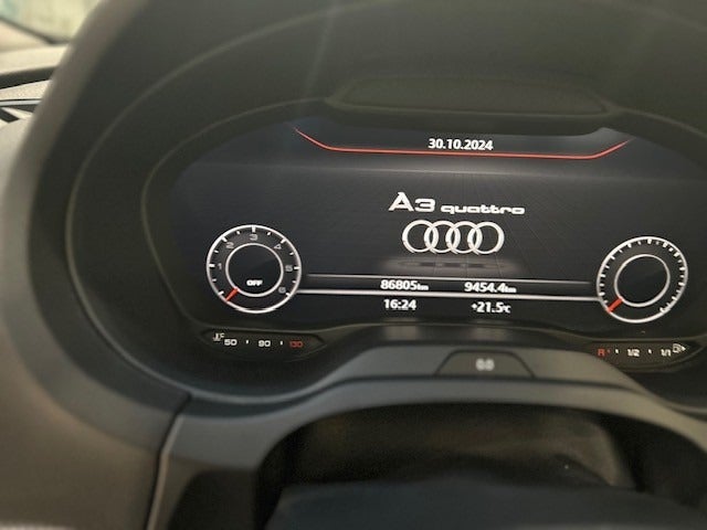 Audi A3 2,0 TDi 184 Sport Cabriolet quattro S-tr. 2d