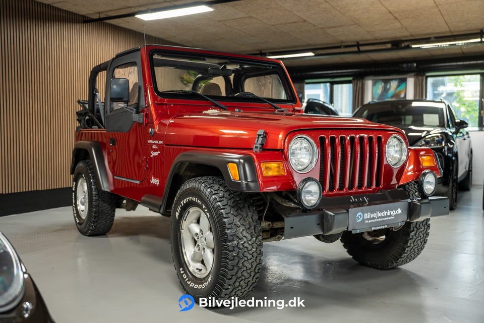 Jeep Wrangler 4,0 Sport 3d