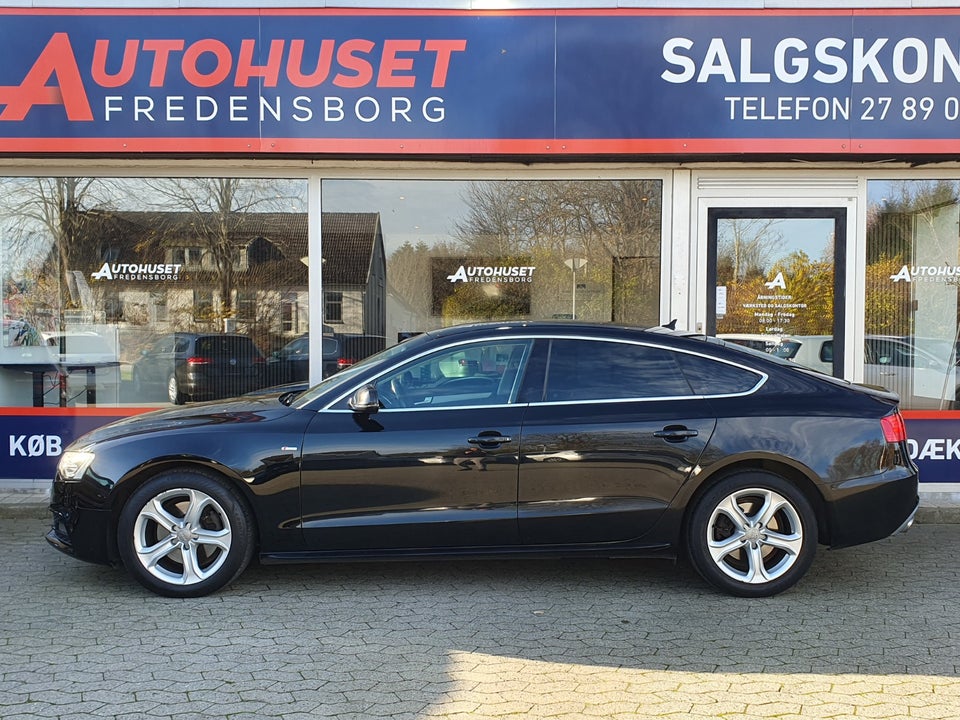 Audi A5 1,8 TFSi 144 S-line Sportback Multitr. 5d