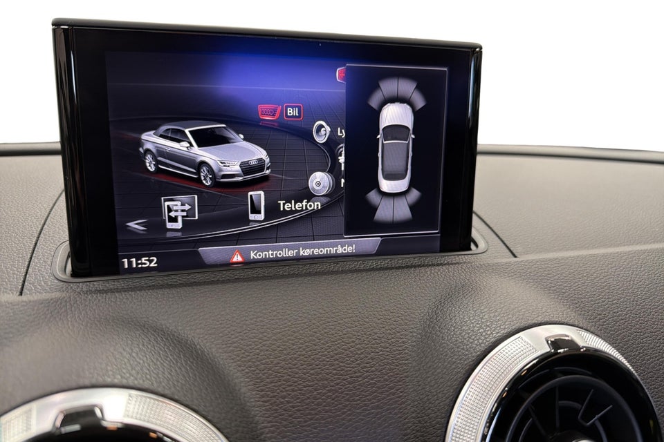 Audi A3 2,0 TFSi 190 Sport Cabriolet S-tr. 2d