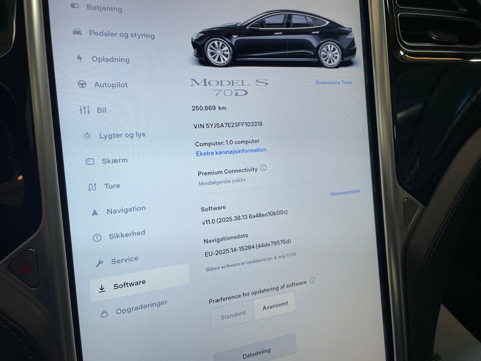 Tesla Model S 70D 5d