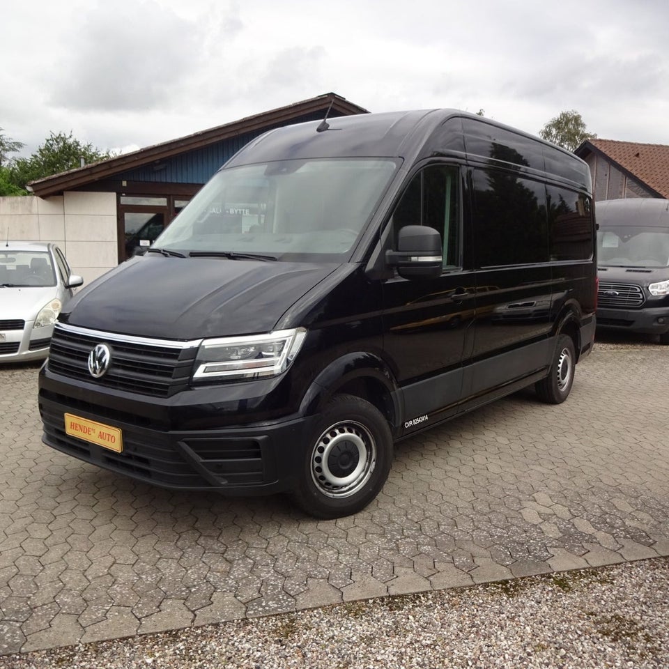 VW Crafter 35 2,0 TDi 177 Kassevogn L3H2