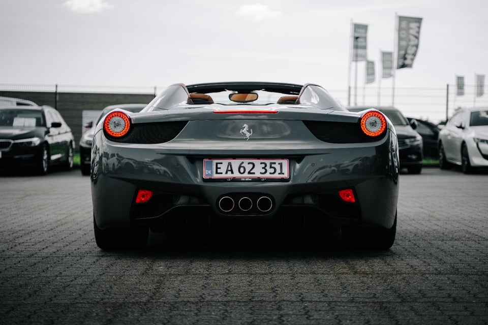 Ferrari 458 4,5 Spider DCT 2d