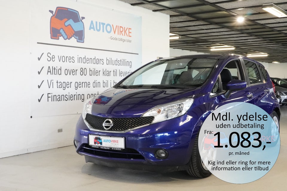 Nissan Note 1,2 Visia 5d