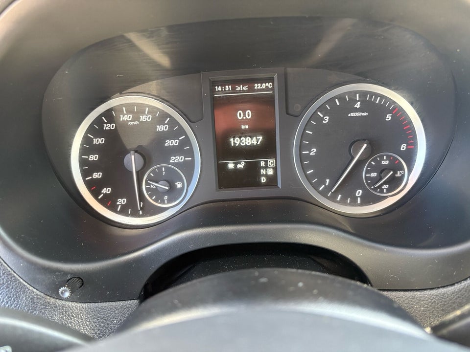 Mercedes Vito 119 2,0 CDi Kassevogn Complete aut. XL RWD