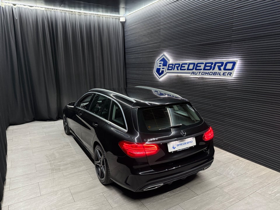 Mercedes C220 d 2,2 AMG Line stc. aut. 5d