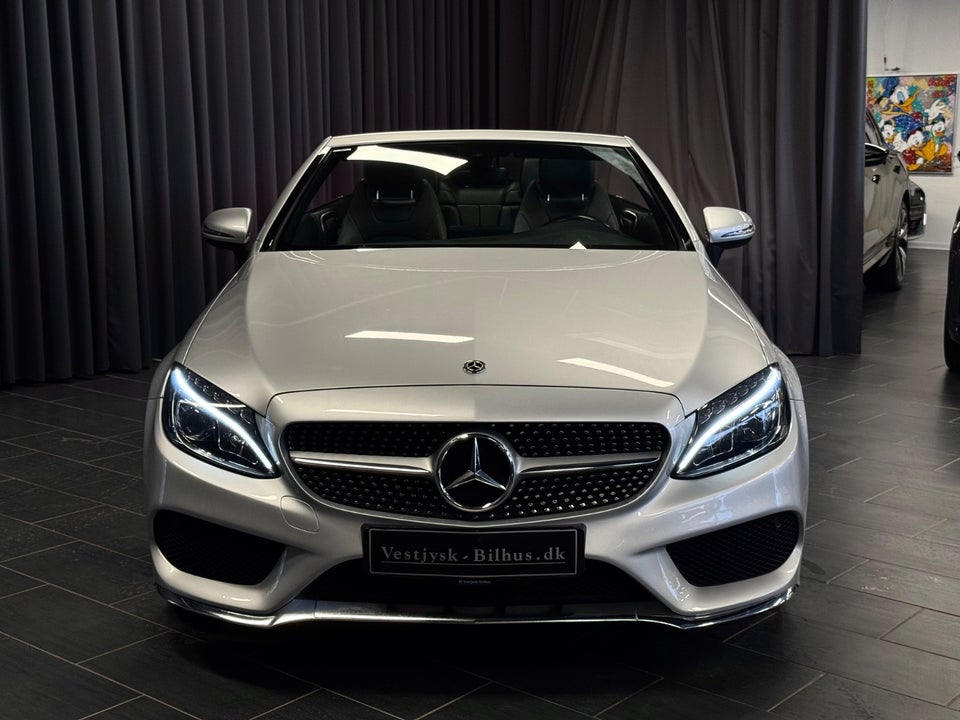 Mercedes C200 2,0 AMG Line Cabriolet aut. 2d