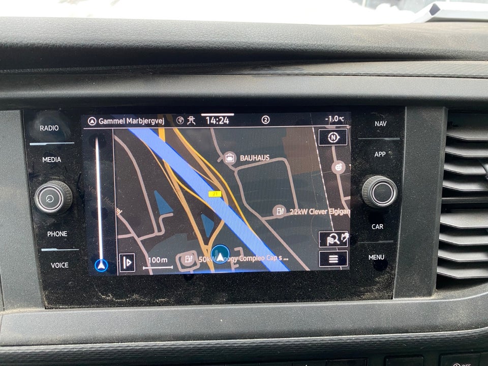 VW Transporter 2,0 TDi 150 Kassevogn DSG lang