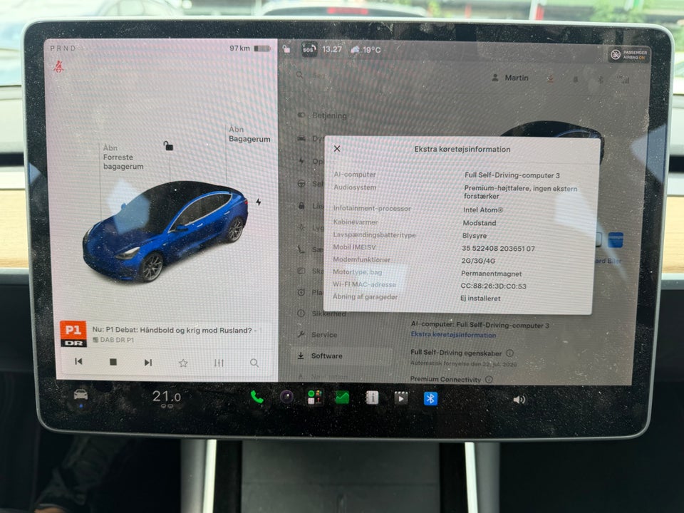 Tesla Model 3 Standard Range+ RWD 4d