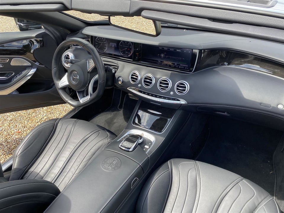 Mercedes S63 5,5 AMG Cabriolet aut. 4Matic 2d