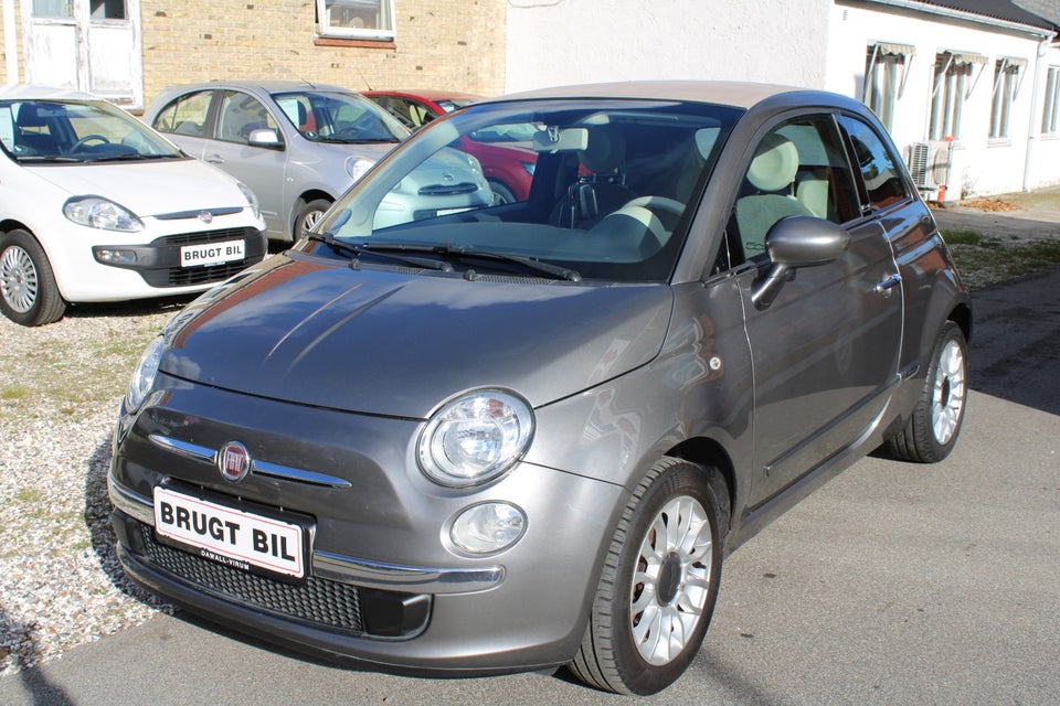 Fiat 500C 1,2 Lounge 2d