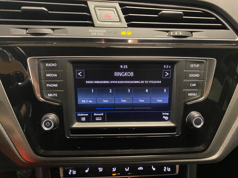 VW Touran 1,2 TSi 110 Comfortline 7prs 5d