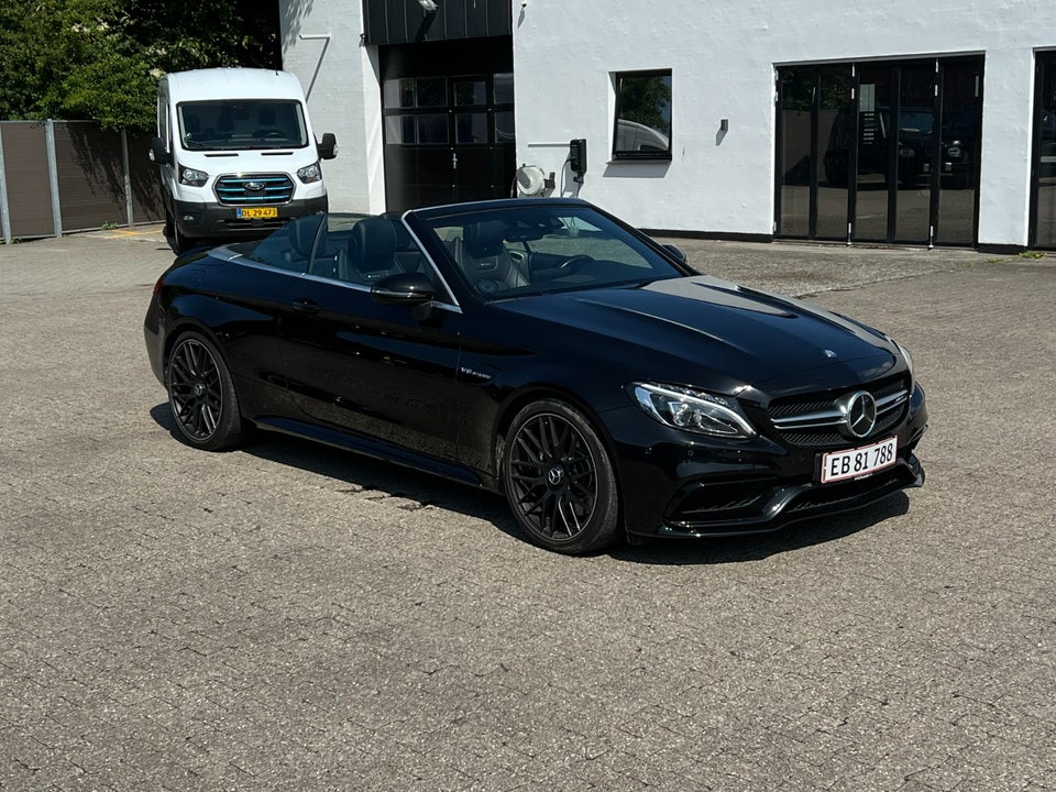 Mercedes C63 4,0 AMG Cabriolet aut. 2d