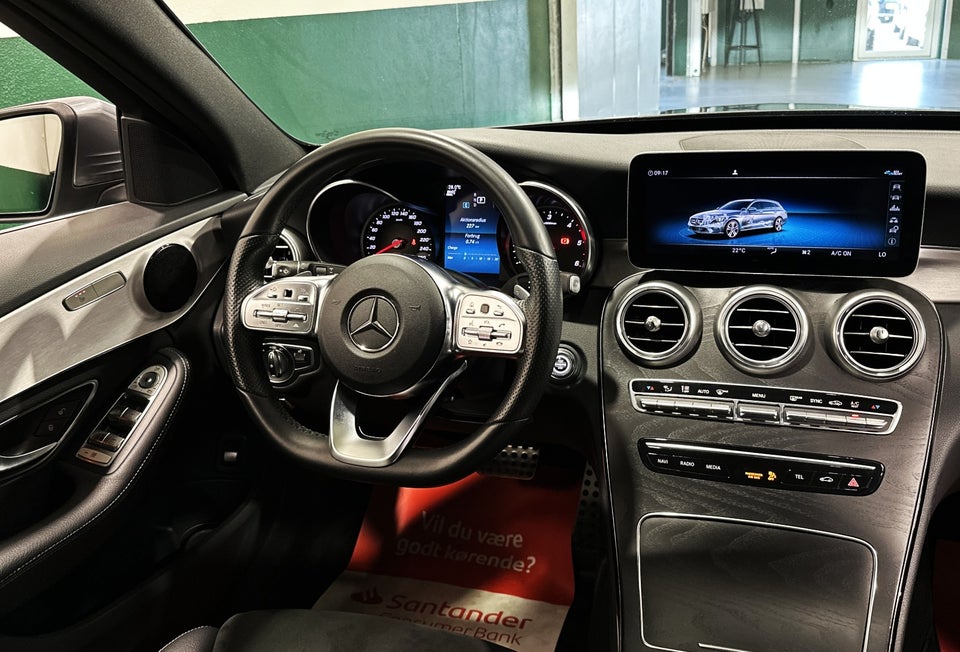 Mercedes C300 d 2,0 AMG Line stc. aut. 5d