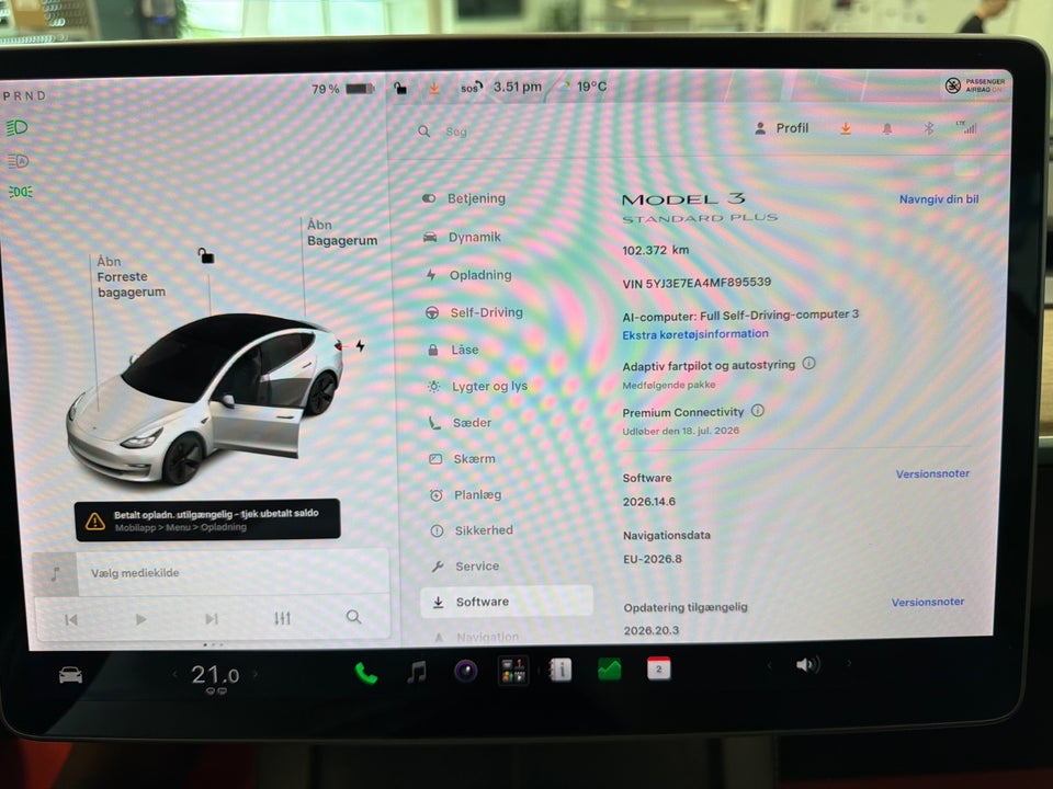 Tesla Model 3 Standard Range+ RWD 4d