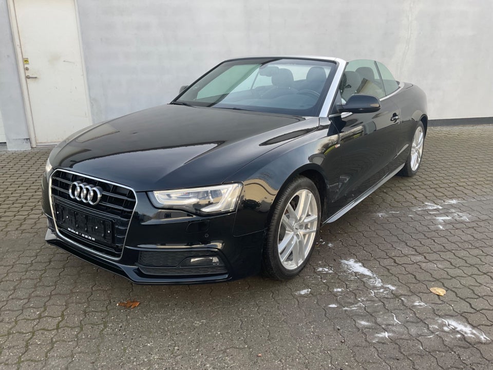 Audi A5 1,8 TFSi 177 S-line Cabriolet Multitr. 2d