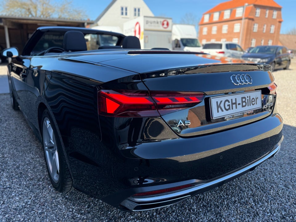 Audi A5 40 TFSi Prestige plus Cabriolet S-tr. 2d