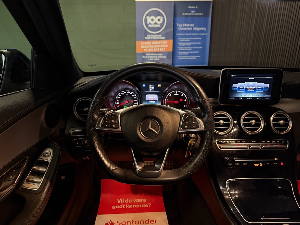 Mercedes C220 d 2,2 AMG Line stc. aut. 5d