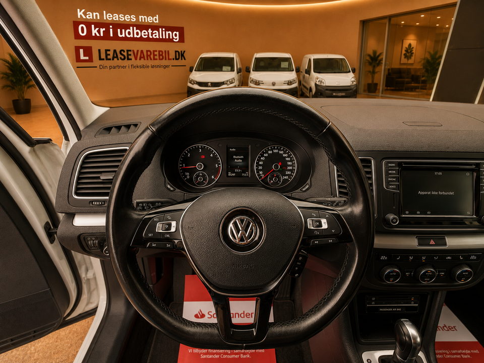 VW Sharan 2,0 TDi 150 Comfortline+ DSG Van 5d