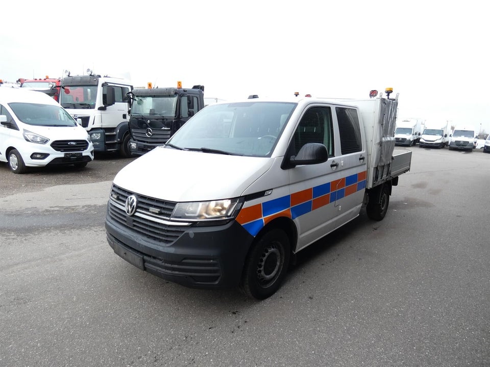 VW Transporter 2,0 TDi 150 Db.Kab m/lad DSG