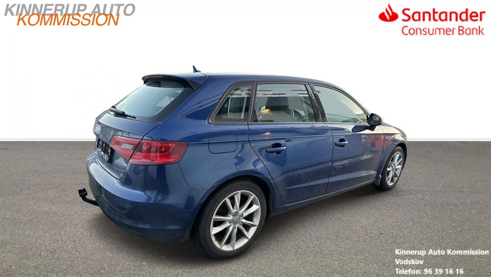 Audi A3 1,8 TFSi 180 Attraction Sportback S-tr. 5d