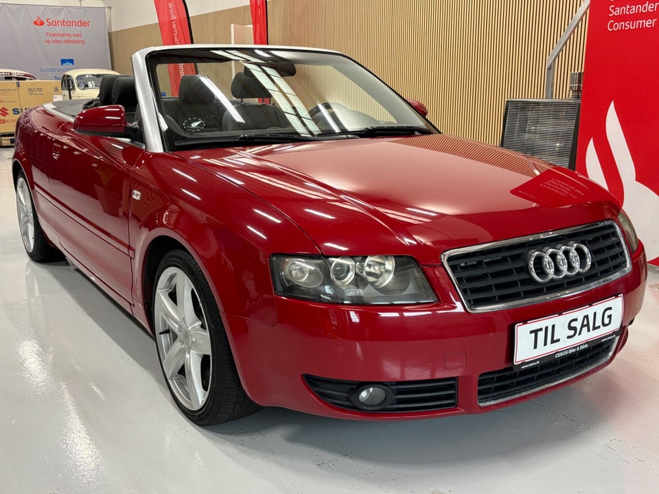 Audi A4 2,4 V6 Cabriolet Multitr. 2d