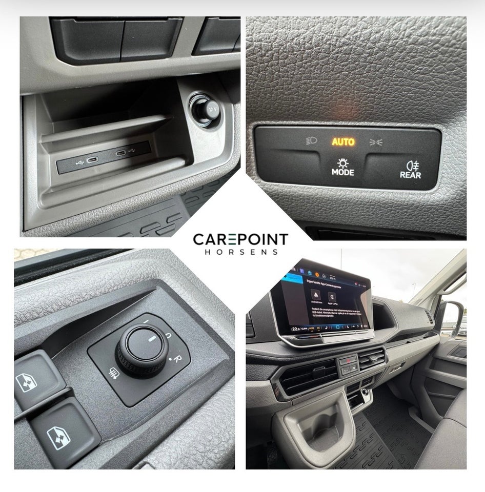 VW Crafter 35 2,0 TDi 177 Kassevogn L3H3 aut.