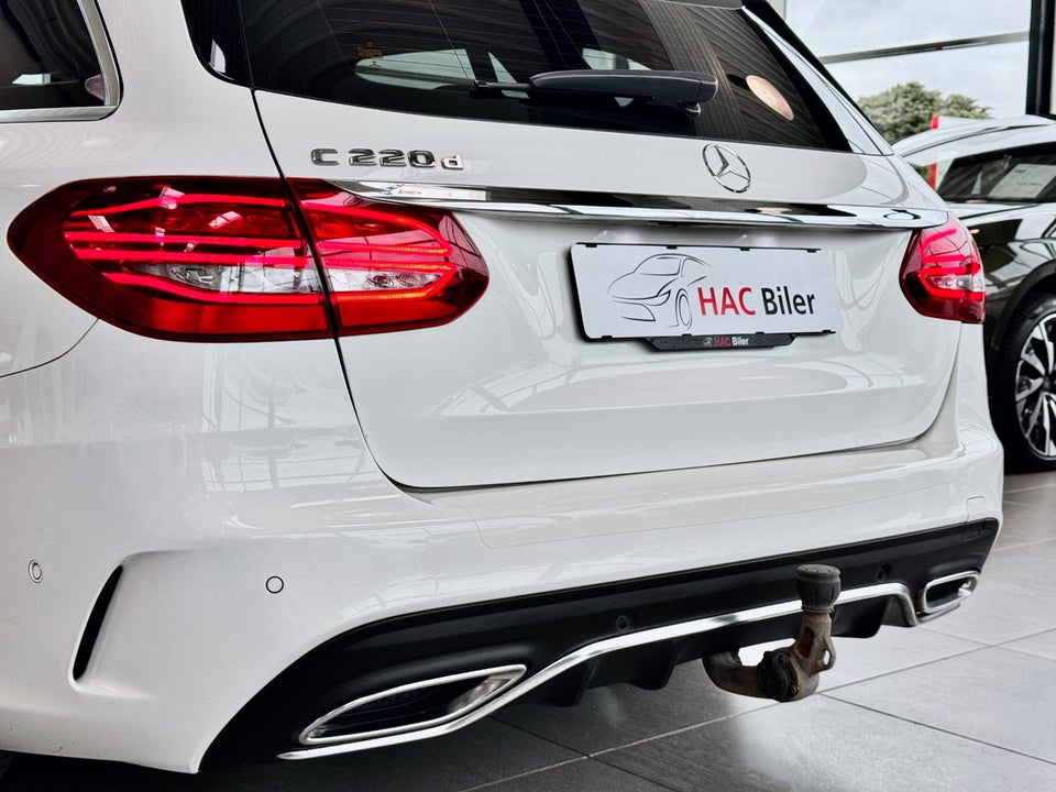 Mercedes C220 d 2,0 AMG Line stc. aut. 5d
