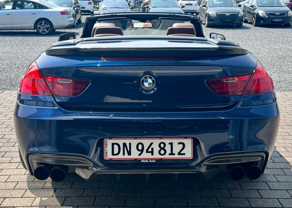 BMW 640i 3,0 Cabriolet aut. 2d
