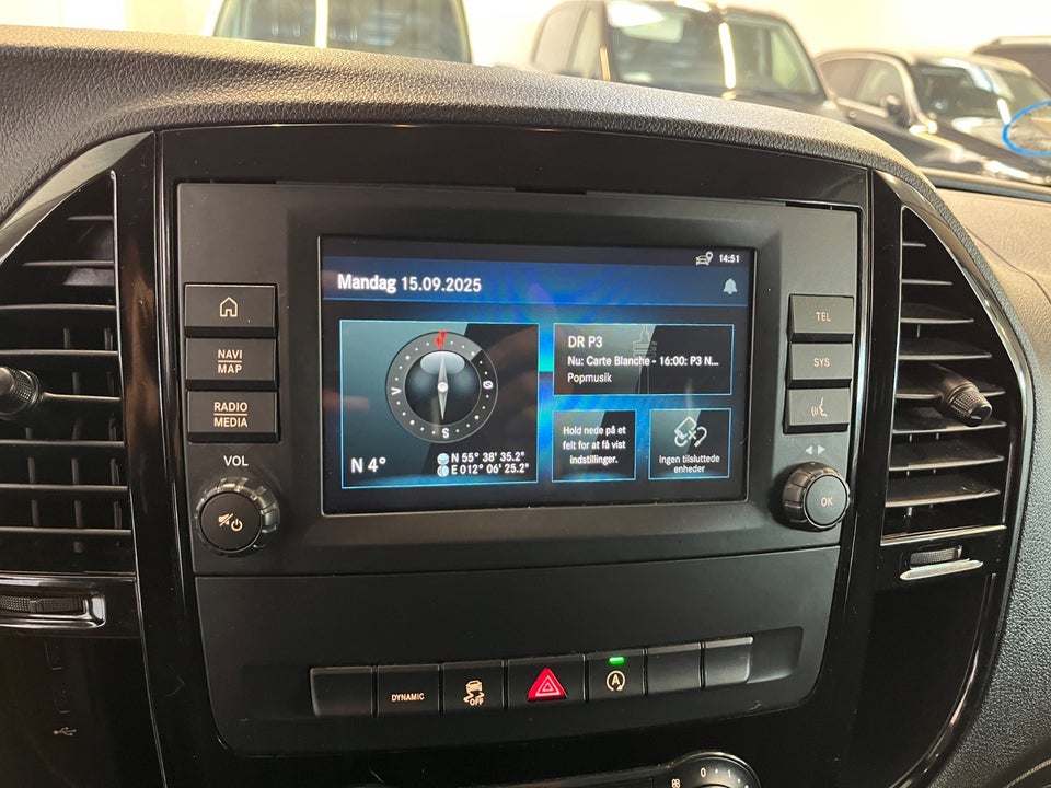 Mercedes Vito 114 2,0 CDi Kassevogn aut. L RWD