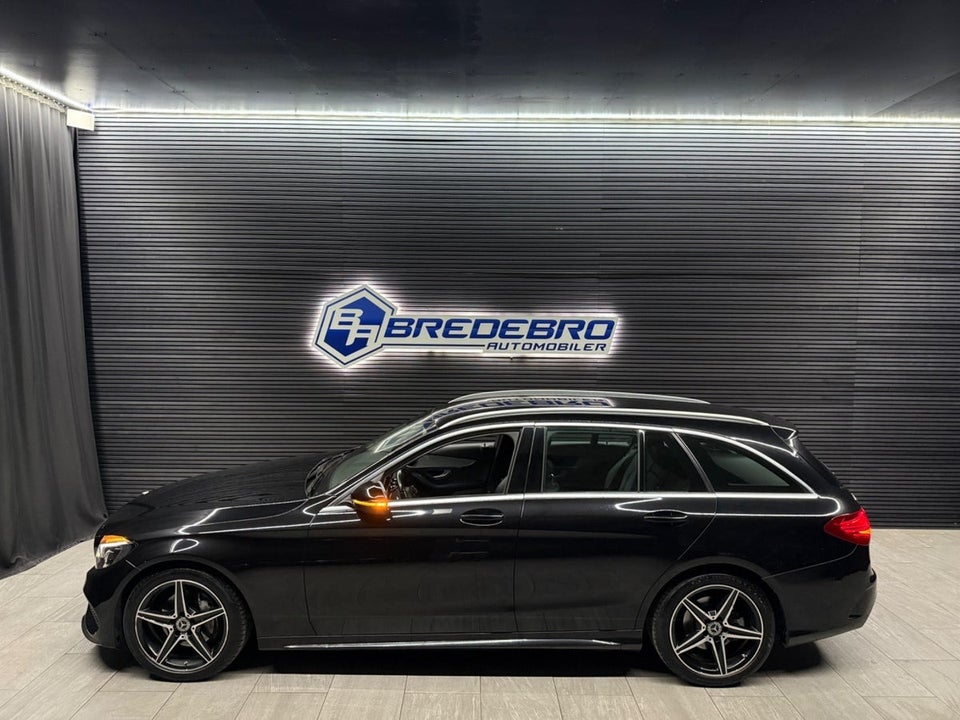 Mercedes C220 d 2,2 AMG Line stc. aut. 5d