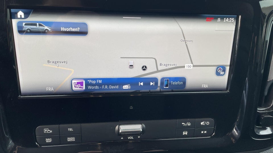 Mercedes Vito 119 2,0 CDi A2 Kassevogn SELECT aut. RWD