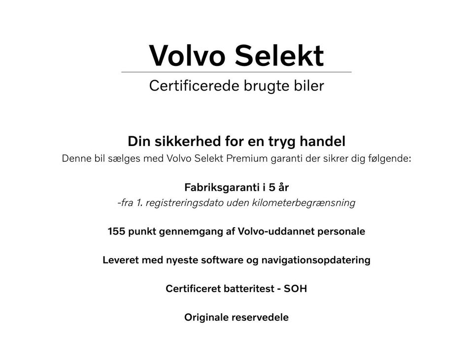 Volvo EX40 Extended Range Core 5d