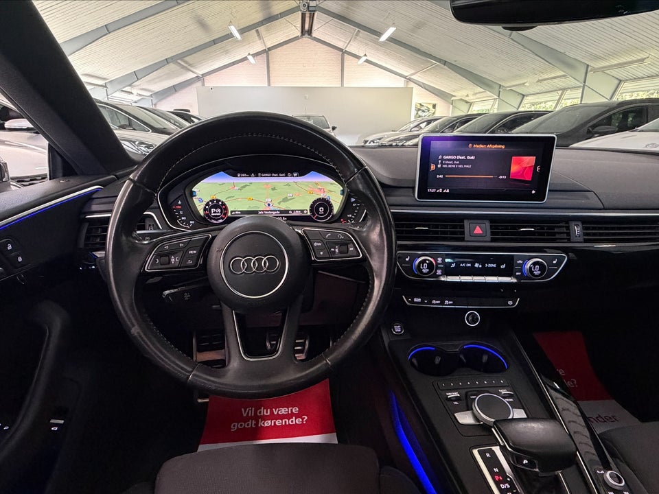 Audi A5 2,0 TFSi 190 Sport Sportback S-tr. 5d
