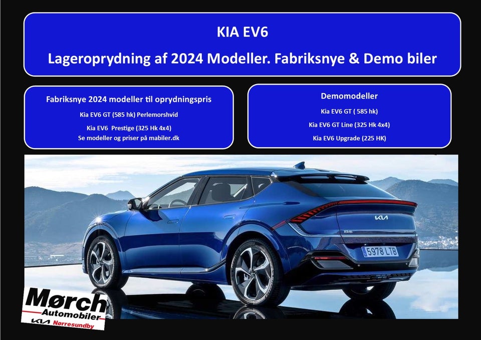 Kia EV6 77 GT Performance AWD 5d