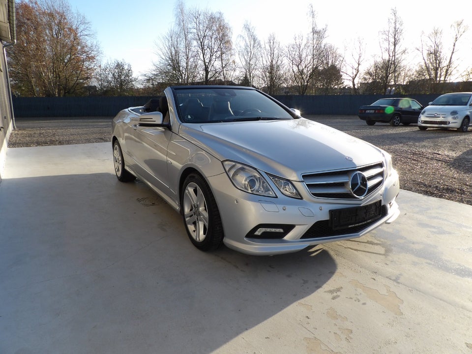 Mercedes E350 3,5 CGi AMG Line Cabriolet aut. BE 2d