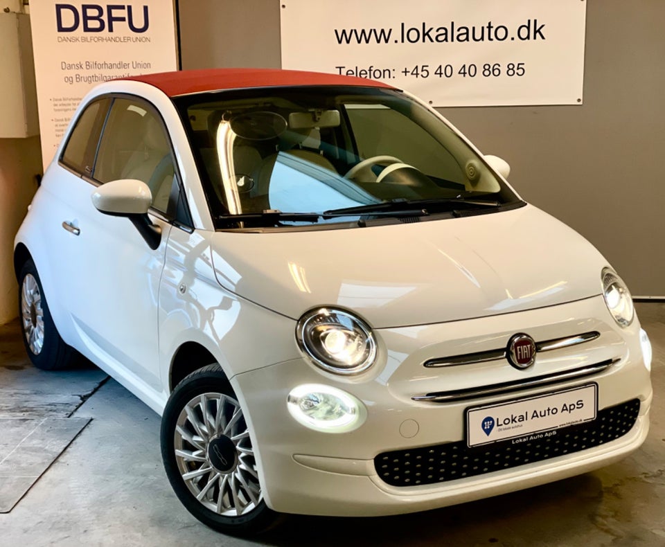 Fiat 500C 1,2 Lounge+ 2d